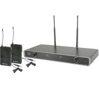 Doppio Uhf senza Fili Beltpack Microfono Sistema, 863.8MHz+864.8MHz - CHORD