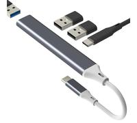 Doppio USB C Hub Adattatore a Cavo Presa Caricabatterie per iPhone 17 Pro Max Porta Accessori OTG Multi Multipresa Tipo C 3.0 Cavo Maschio Adapter per Apple Multiple Splitter per iPad Splitter chiave