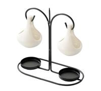 Doppio Vasi Appeso Bruciatori di Olio Essenziale Tealight Holder Rack Aromaterapie Diffusore Per Decorazioni Per La Casa Relax Relax Accessori