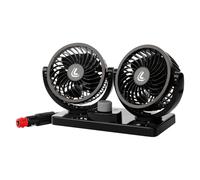 TwinAir, doppio ventilatore a due velocità Ø 4" 24V Camion oscillante regola