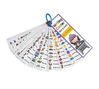 Doppio Vocabolario Flashcards Carte di Apprendimento Educativo Ad Alta Frequenza Parole di Vista Imparare A Leggere Lingua Ad Alta Frequenza di Vista Parole Carte Per Lettura Fluency