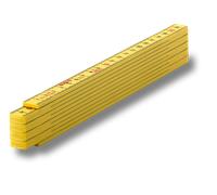 Doppiometro SOLA HK 2/10 G in plastica giallo