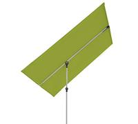 Doppler Active - Parasole rettangolare per balcone, 180 x 130 cm, verde, 180x130