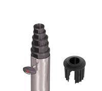 Doppler Anelli riduttori 5 pz, adattatori per Base ombrellone, Giardino | Diametro interno 5,2/4,8/3,8/3,2/2,5 cm, adattatore per tutte le basi, supporti e ancoraggi per ombrellone