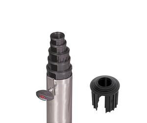 Doppler Anelli riduttori 5 pz, adattatori per Base ombrellone, Giardino | Diametro interno 5,2/4,8/3,8/3,2/2,5 cm, adattatore per tutte le basi, supporti e ancoraggi per ombrellone