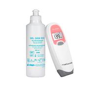 Doppler Fetale Prenatale Professionale Monitor Pocket Battito + Gel 260ml_