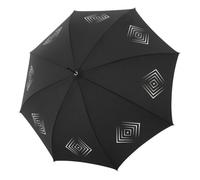 Doppler Manufaktur Ombrello a bastone 90 cm nero