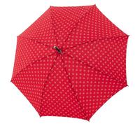 Doppler Manufaktur Ombrello a bastone Zürs Rustika 91 cm rosso