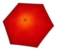 Doppler Ombrello Carbonsteel Mini Slim Fusion Rosso/Giallo