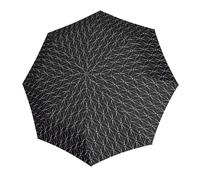Doppler Ombrello 'Fiber Flex' nero / offwhite Uomo - Top 100 Doppler One Size