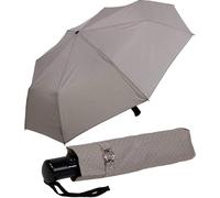 Doppler - Ombrello tascabile Magic Carbonsteel stabile, resistente alle tempeste, grigio. (Grigio) - .