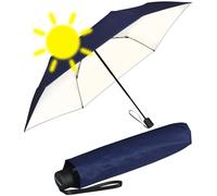 Doppler Ombrello tascabile Mini Zero Magic con accensione automatica, Blu avorio - protezione UV, 97 cm, Minimalista