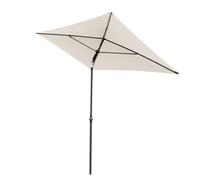 Doppler Parasole Rethink I 180x200cm al naturale I inclinabile per balcone e terrazza I sostenibile I con apertura a mano I Con copertura