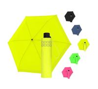 Doppler Fiber Havanna Ombrello tascabile 23 cm neon yellow (TAS004336)