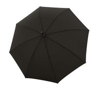 Doppler Superstrong - Ombrello lungo grande, automatico, colore: Nero | Grande ombrello automatico con tela di circa 110 cm, protezione generosa e comoda maniglia