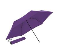 Doppler Zero,99 Flat ombrello piatto manuale ultraleggero 99 g tascabile | Solo 99 g - ombrello piatto, antivento, compatto e salvaspazio, per tasca, borsa e bagaglio da viaggio, Viola