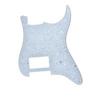 Dopro 11 fori ST Strat One Humbucker chitarra battipenna piastra per Fender Delonge White Pearl