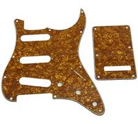 Dopro 11 fori Strat SSS battipenna ST piastra posteriore Trem Cover per USA/messicano FD Strat Gold Pearl