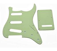 Dopro 11 foro Strat SSS battipenna ST piastra posteriore Trem copertura verde menta 3 strati