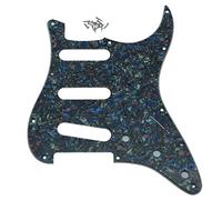 Dopro 11 hole vintage 62 Strat Sss chitarra Pickguard Abalone Pearl