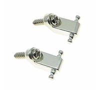 Dopro 2pcs Chitarra String Trees Chitarra String Fermo Guide per Fender American Strat Tele Chitarre Cromate