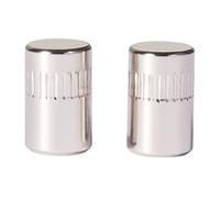 Dopro 2pcs Ottone Pickup Selettore Toggle Interruttore Punta Metallo Chitarra Interruttore Manopola Cap per Chitarre Gretsch 2* Filettatura USA per Switchcraft Nickel