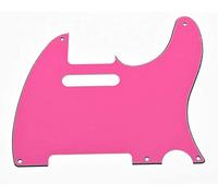 Dopro 5 fori Vintage Tele Guitar Battipenna Scratch Plate per USA/Messicano FD Telecaster Rosa 3 Strati