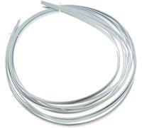 Dopro 5pcs Acustica Chitarra Classica Binding Purfling Strisce ABS Binding Strip 1650x5x1.5mm Bianco