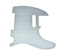 Dopro 8 fori in alluminio anodizzato 1 strato Tele battipenna TL piastra antigraffio adatta per americano/messicano Fender Telecaster Sliver
