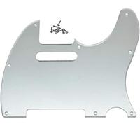 Dopro 8 fori Tele chitarra battipenna antigraffio piastra per USA/Messicano FD Telecaster Silver Mirror