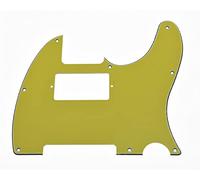 Dopro 8 fori Tele Guitar Humbucker Pick Guard per USA/Messicano FD Telecaster Giallo 3 strati