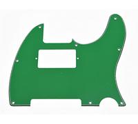 Dopro 8 fori Tele Guitar Humbucker Pick Guard per USA/Messicano FD Telecaster Verde 3 strati