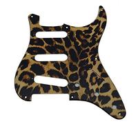 Dopro 8 fori Vintage ST SSS Single Coil Pickup Chitarra 3D Stampato Plastica Battipenna Graffio Piastra per Vintage 8 fori standard FD Strats Leopard Stripe