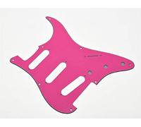 Dopro 8 fori Vintage Strat SSS chitarra battipenna ST Scratch Plate per USA/messicano FD Strat Rosa 3 strati