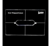 Dopro Acrilico Single Coil Pickup Routing Template Pickup Modelli per Pickguard Rout