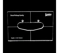 Dopro Acrilico Singola Bobina Pickup Routing Template Pickup Modelli per Strat Chitarra Corpo