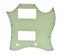 Dopro American Standard SG Chitarra Full Face Battipenna per USA SG Chitarra Speciale Verde Menta, 3 Strati