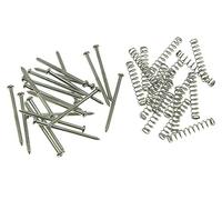 Dopro Bass Guitar pick-up di montaggio viti e molle 20x Screws and Springs Nickel