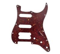 Dopro Battipenna a 11 fori ST/Strat HSS per chitarra humbucking pickup senza fori per le viti per American Ultra Series Stratocaster Vintage Tortoise