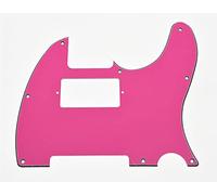 Dopro - Battipenna con 8 fori per chitarra Telecaster, adatto per Fender Telecaster USA/Messico, con pick-up humbucker, rosa a 3 strati