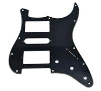 Dopro Battipenna HSH standard in stile moderno Humbucking/singolo/humbucking per American Strat Humbucker con angolo quadrato nero a 3 strati