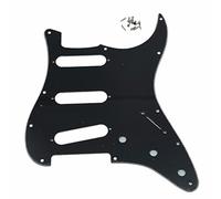 Dopro - Battipenna in metallo a 3 strati e 11 fori in stile Strat, con ponte inverso, per Fender Jimi Hendrix Stratocaster