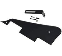 Dopro Battipenna nero solido a 1 strato per chitarra LP con staffa nera per Epiphone Les Paul