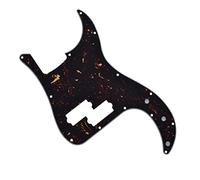 Dopro Battipenna per basso di precisione a 13 fori PB P Piastra antigraffio per basso di precisione USA/messicano FD tartaruga scura