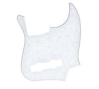 Dopro, battipenna per basso Jazz a 5 corde, bianco perla, per basso Fender Jazz USA/Messico