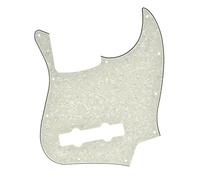 Dopro, battipenna per basso Jazz a 5 corde, placca antigraffio per basso Fender Jazz USA/Mexicano a 5 corde, perla invecchiata