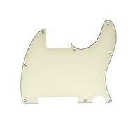 Dopro Battipenna per chitarra a 8 fori, per Fender Telecaster Esquire, bianco invecchiato