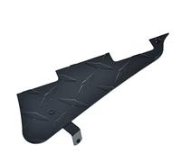 Dopro Battipenna per chitarra elettrica LP con piastra diamantata in alluminio e metallo con staffa in acciaio nero e viti di montaggio per USA Gibson Les Paul Nero