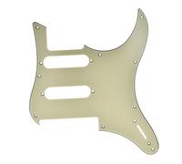 Dopro Battipenna per chitarra elettrica, piastra antigraffio per chitarre Yamaha Pacifica PAC112V/PAC212V/PAC612V HSS Series, crema, 3 strati