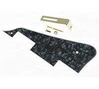 Dopro Battipenna per chitarra Les Paul con staffa dorata, colore Black Pearl, per Epiphone Les Paul